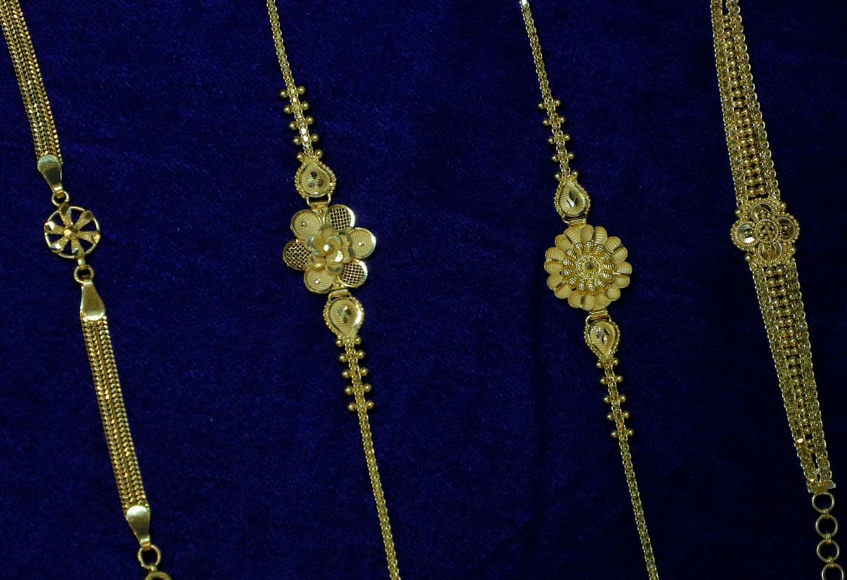 Layered Chain Anklet