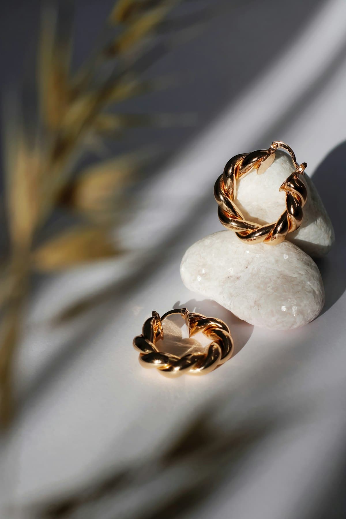 Textured Hoop Earrings