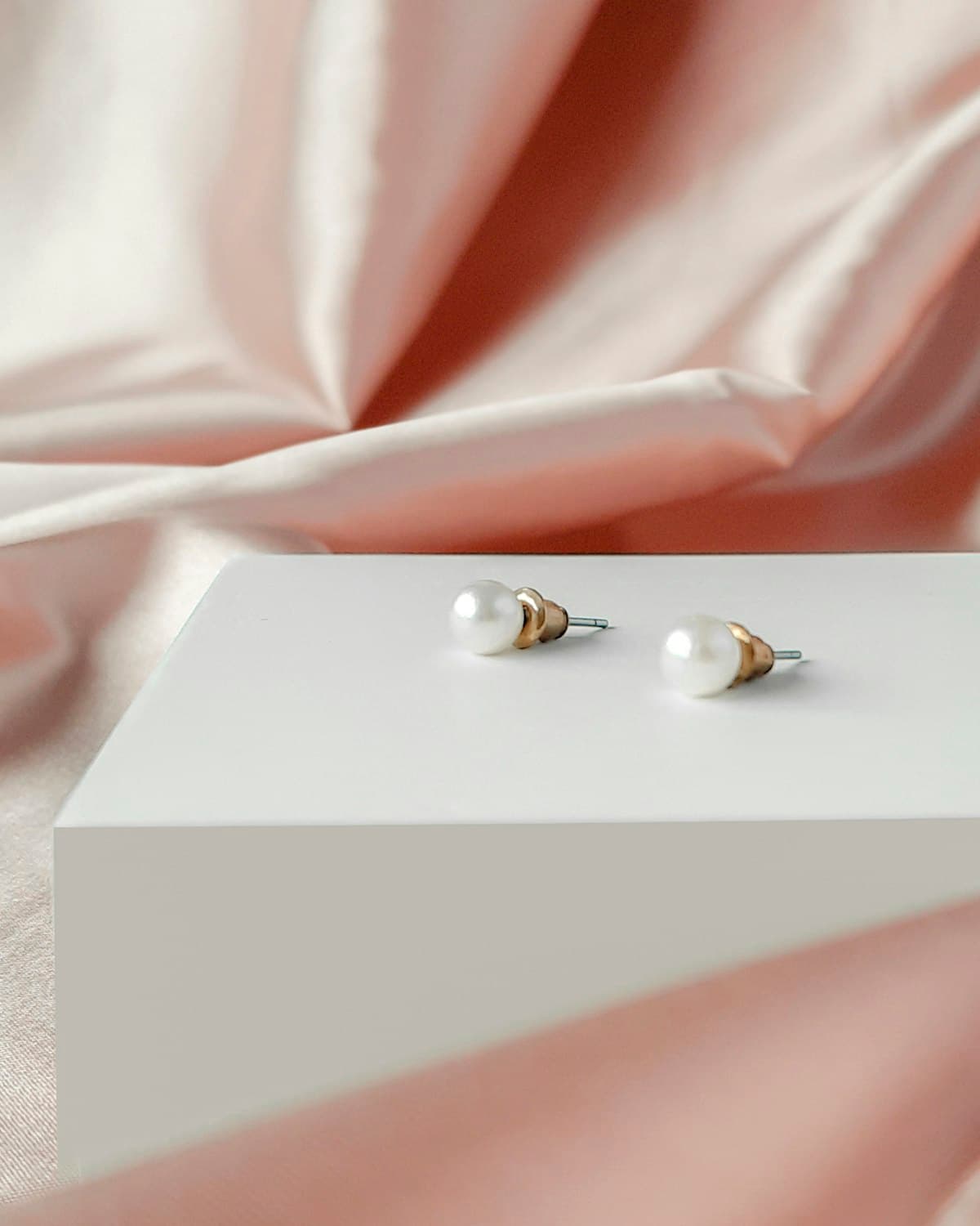 Pearl Drop Studs