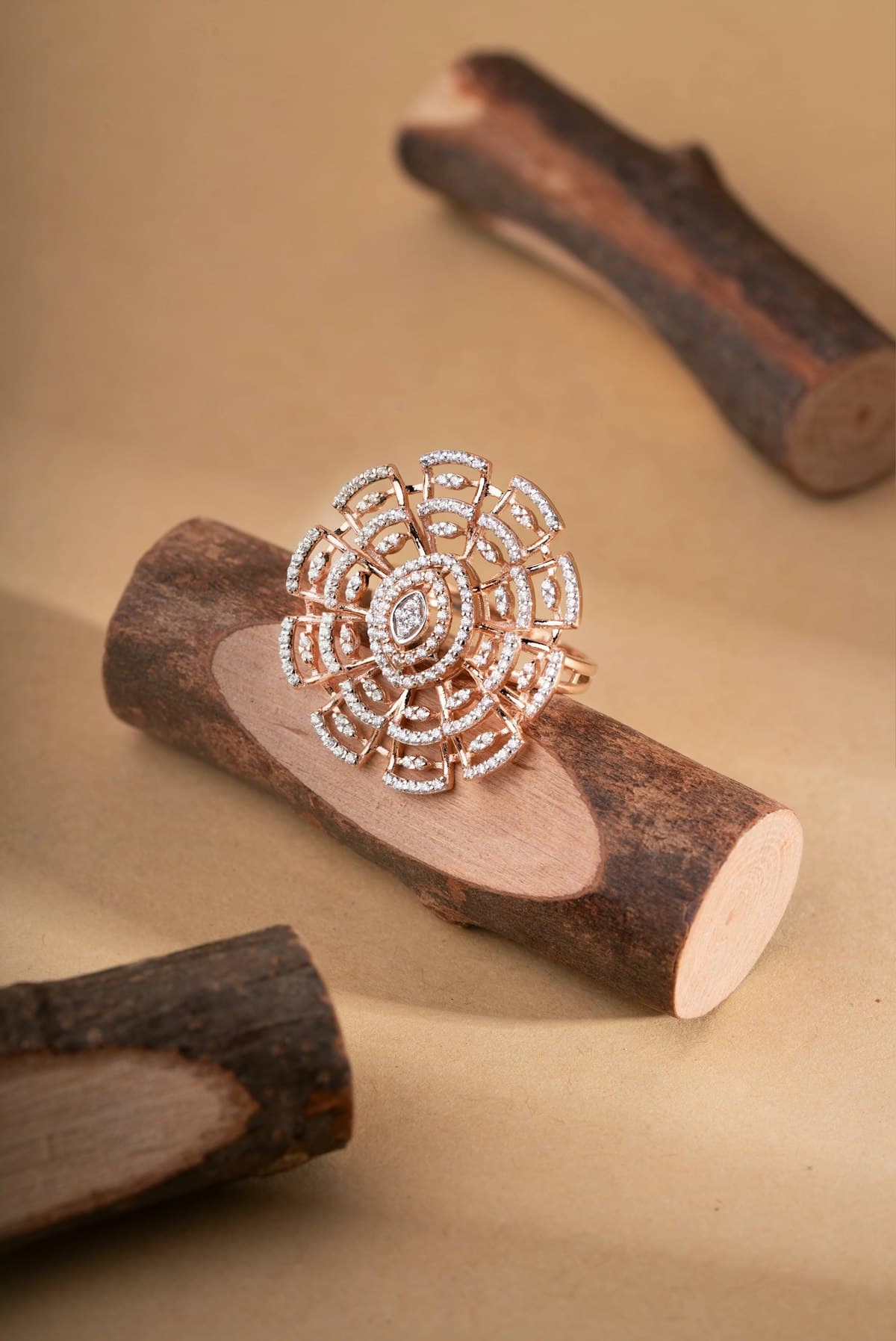 Halo Statement Ring